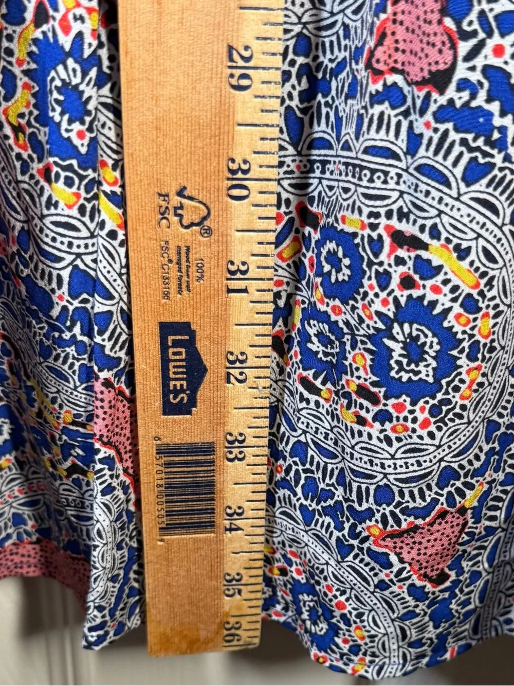 J. Crew Sz 12 Silk Multicolor Paisley-Print Sundress in Blue, Red & Yellow